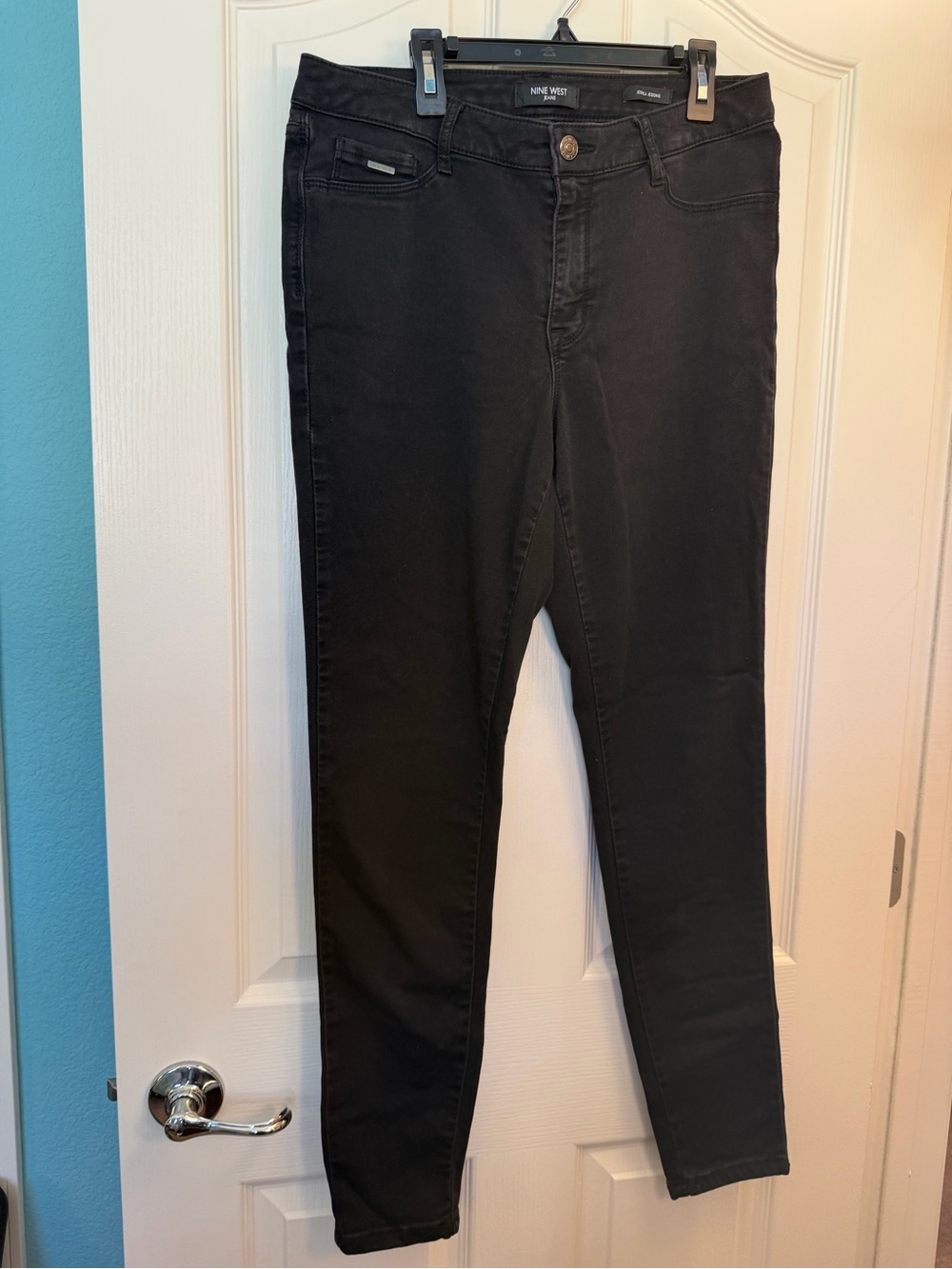Nine West Black Skinny Jean Stretch Jeggings